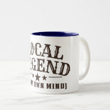 Local Legend (In My Own Mind) Western Graphic