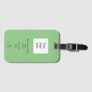 Local Music Store Sage Logo Luggage Tag