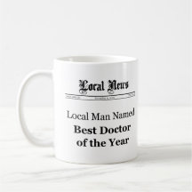 Local News Best Doctor Mug (For Him)