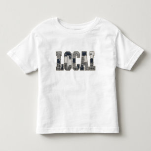 Local Patchwork PNG Vintage Typography Design Toddler T-Shirt