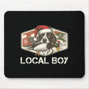 Local Southern Boy Duck Hunting Black Lab Outdoor Mouse Mat