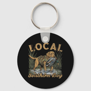 Local Southern Boy Duck Hunting Waterfowl Outdoor  Key Ring