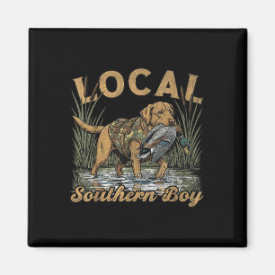 Local Southern Boy Duck Hunting Waterfowl Outdoor  Magnet