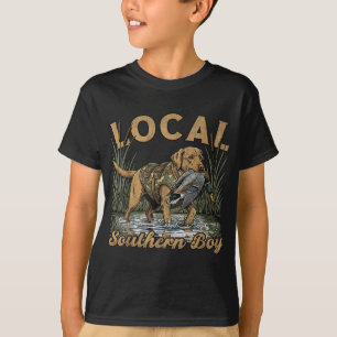 Local Southern Boy Duck Hunting Waterfowl Outdoor T-Shirt
