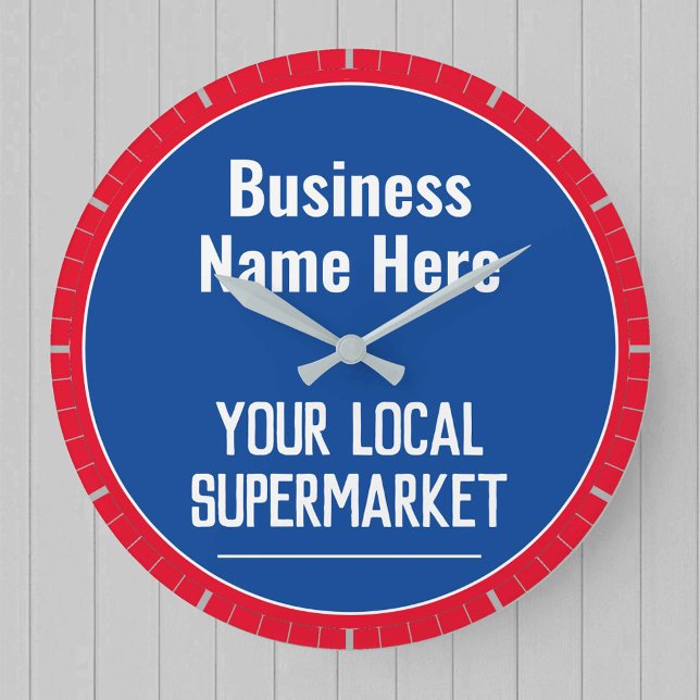 Local Supermarket Wall Clock (Creator Uploaded)