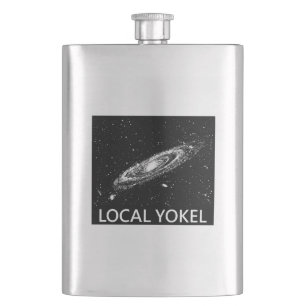 Local Yokel Hip Flask