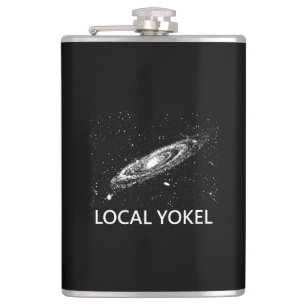 Local Yokel Hip Flask