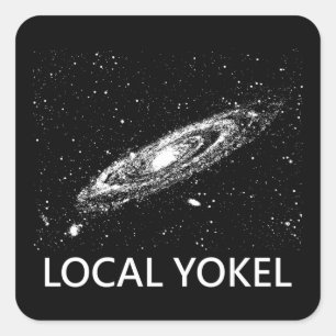 Local Yokel Square Sticker