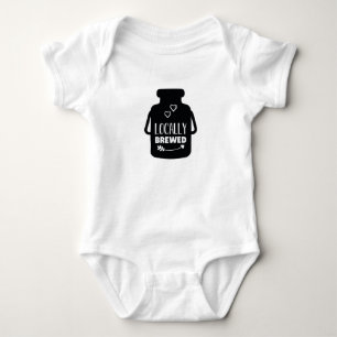 Locally Brewed Cute Baby Bodysuit