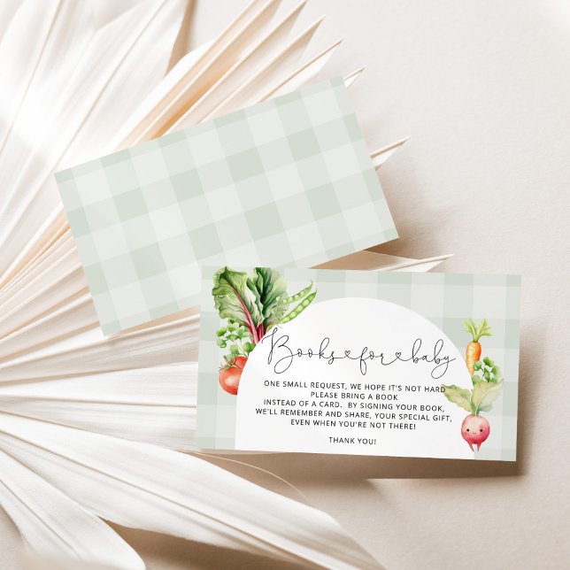 Locally grown baby farmers books for baby ticket enclosure card (Creator Uploaded)