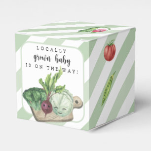 Locally Grown Baby Farmers Market Baby Shower Favour Box