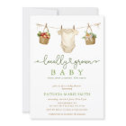 Locally Grown Baby Farmers Market Baby Shower