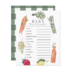 Locally Grown Baby Farmers Market Word Scramble