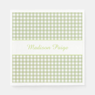 Locally Grown Baby Is On The Way Baby Shower Napkin