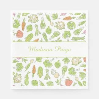 Locally Grown Baby Is On The Way Baby Shower Napkin