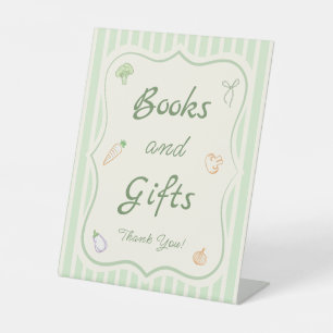 Locally Grown Baby Shower Books & Gifts  Pedestal Sign