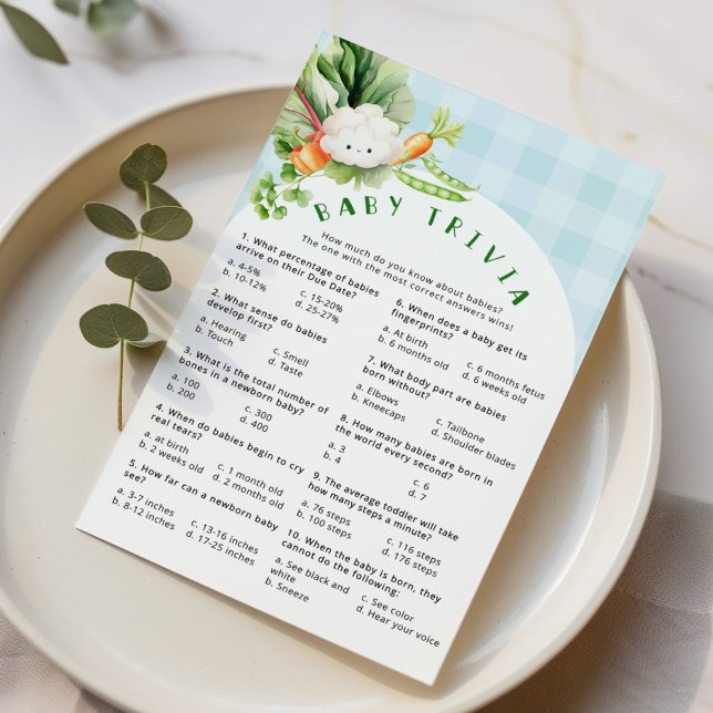 Locally grown baby trivia blue baby shower game (Creator Uploaded)