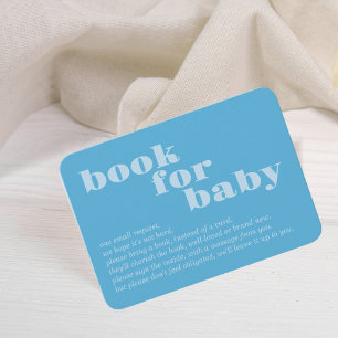 Locally Grown   Book For Baby   Colorblock BLUE Enclosure Card