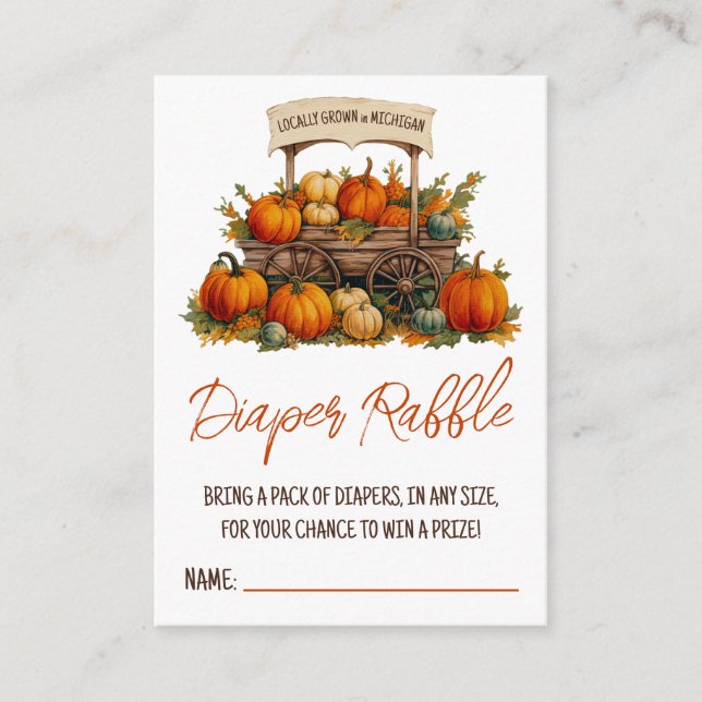 Locally Grown Farmers Flower Market Books for Baby Enclosure Card (Front)