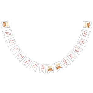 Locally Grown, Farmer's Market Baby Shower Bunting