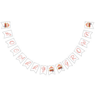 Locally Grown, Farmer's Market Baby Shower Bunting