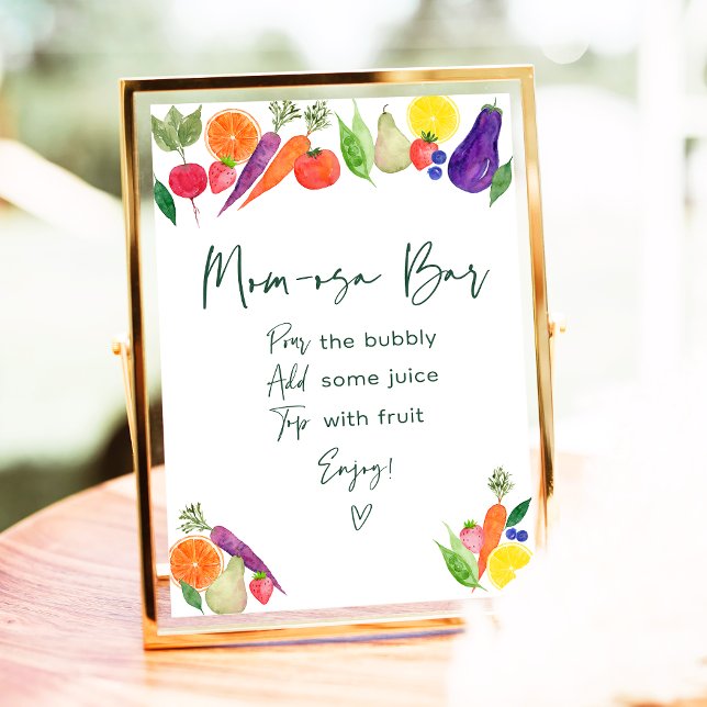 Locally Grown Farmers Market Books Mimosa Bar Sign (Creator Uploaded)