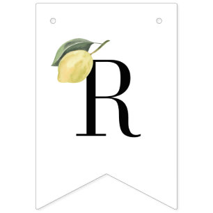 Locally Grown Farmers Market Green Baby Shower Bunting