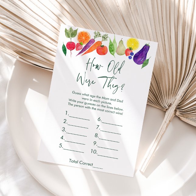 Locally Grown How Old Were They Baby Shower Game (Creator Uploaded)