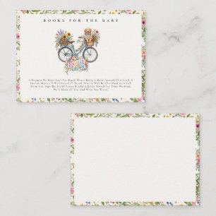 Locally Grown & Loved Book For Baby Baby Shower Enclosure Card