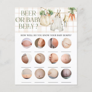 Locally Grown Mom or Dad Baby Shower Game