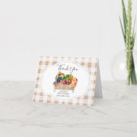 Locally Grown Veggies Farmer Market Baby Shower