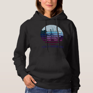 Locally Sourced Food Bowhun 80s Retro Hunting Hoodie