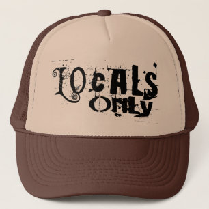 Locals Only Blk Hat