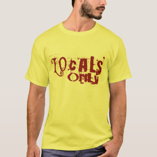 Locals Only Red T-Shirt