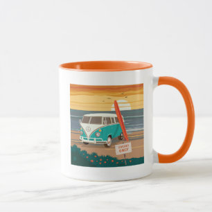 Locals Only VW Surf Van Mug
