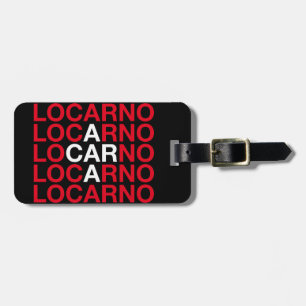 LOCARNO Swiss Flag Luggage Tag
