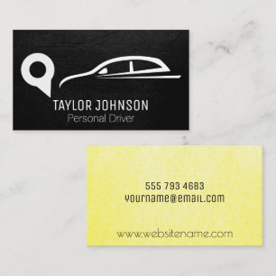 Locator Marker Car Logo Business Card