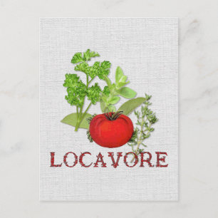 Locavore Postcard