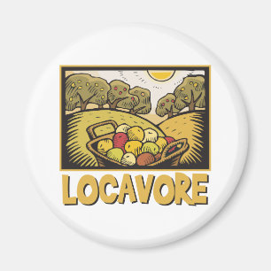Locavore Slow Food Magnet