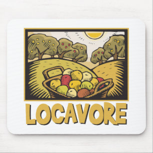 Locavore Slow Food Mouse Mat