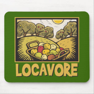 Locavore Slow Food Mouse Mat