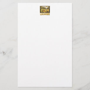 Locavore Slow Food Stationery
