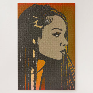 Loc'd Beauty Jigsaw Puzzle