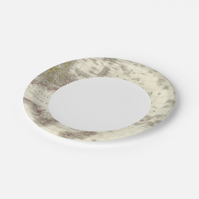 L'Oceanie - Oceania Paper Plate (Angled)