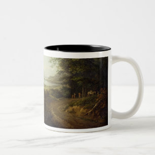 Loch Awe, Argyllshire, c.1780-1800 (oil on canvas) Two-Tone Coffee Mug