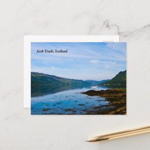 Loch Duich, Scotland Postcard