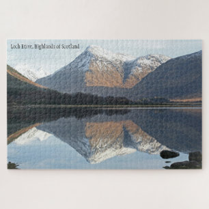 Loch Etive, Highlands of Scotland, personalised Jigsaw Puzzle
