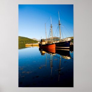 Loch Fyne, Inveraray, Scotland Poster
