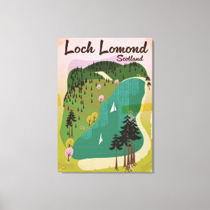 Loch Lamond Scotland Canvas Print
