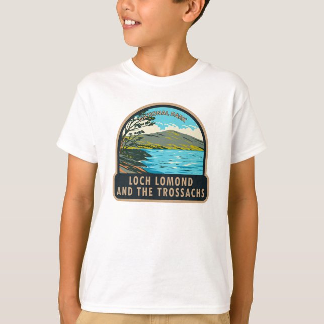 Loch Lomond and the Trossachs National Park  T-Shirt (Front)